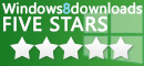 5 Stars Awarded on Windows 8 Downloads